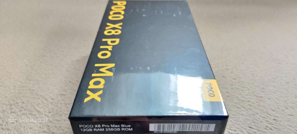 Xiaomi Poco X8 Pro & X8 Pro Max 12/512 GB - nuotraukos Nr. 11