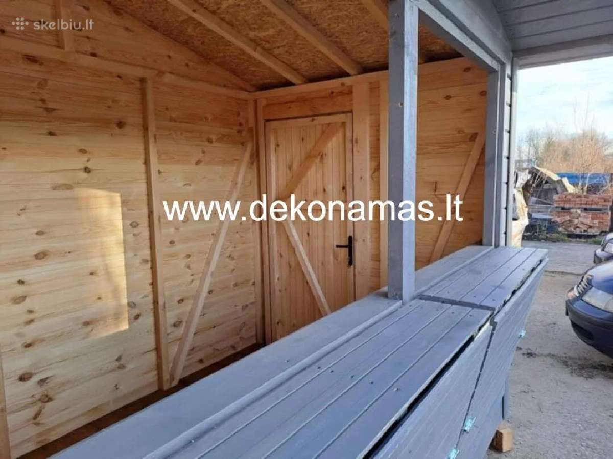 Medinis kioskas 32 m – prekybai, verslui - nuotraukos Nr. 6