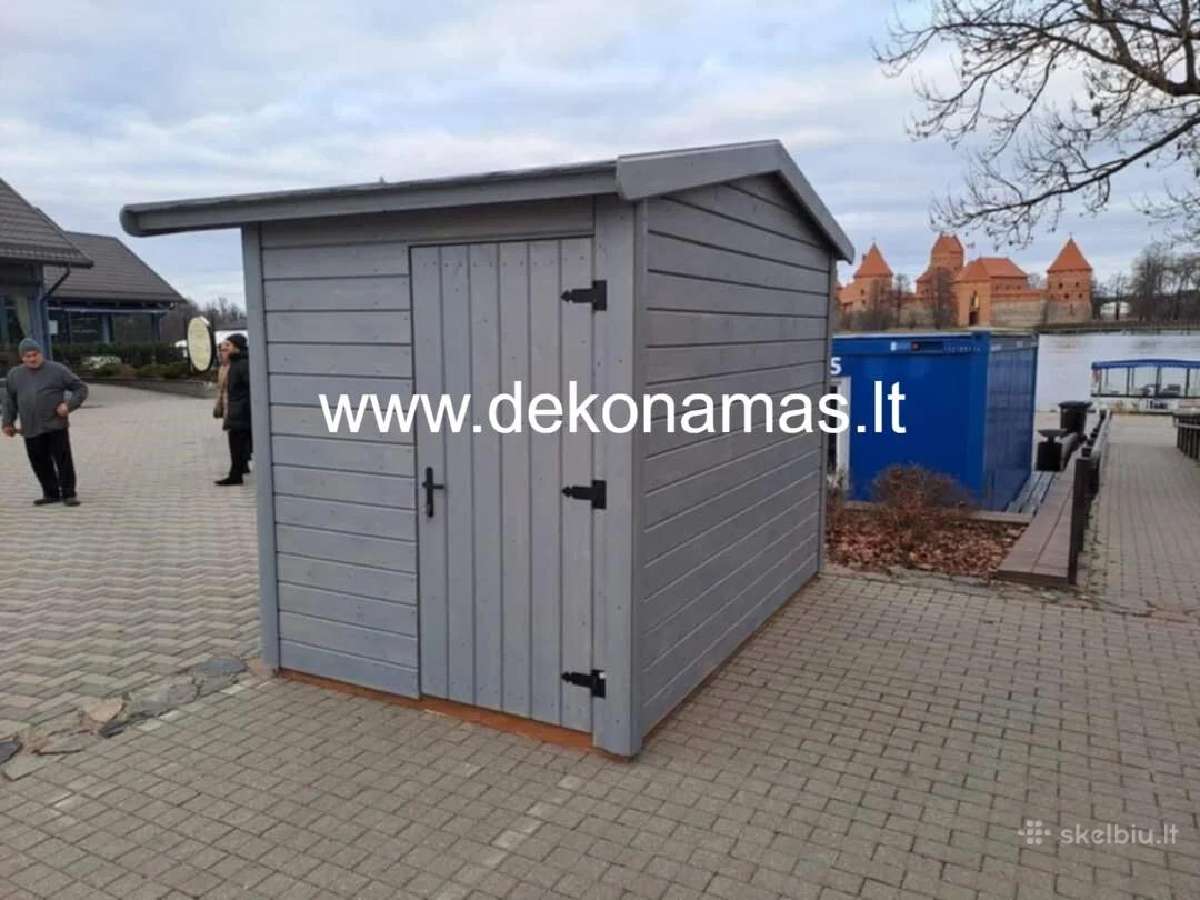 Medinis kioskas 32 m – prekybai, verslui - nuotraukos Nr. 2