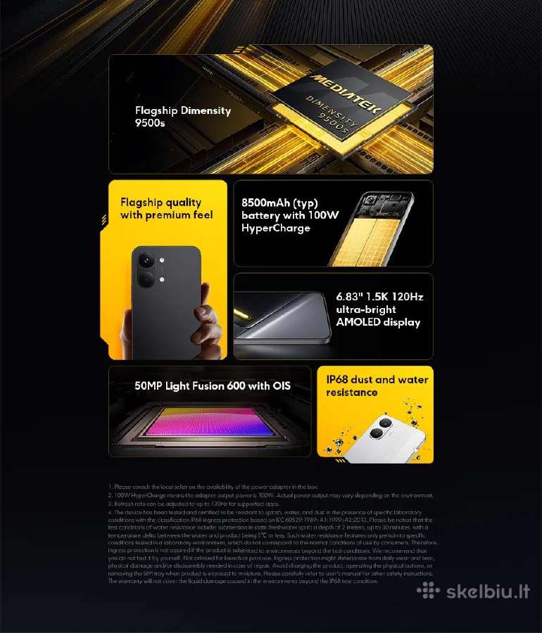Xiaomi Poco X8 Pro Max 12 GB RAM 256 GB Rom - nuotraukos Nr. 19
