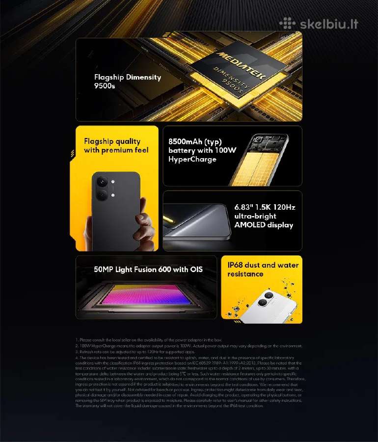 Xiaomi Poco X8 Pro & X8 Pro Max 12/512 GB - nuotraukos Nr. 19