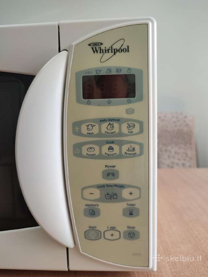 Parduodu naudotą Whirlpool mikrobangų krosnelę - nuotraukos Nr. 2