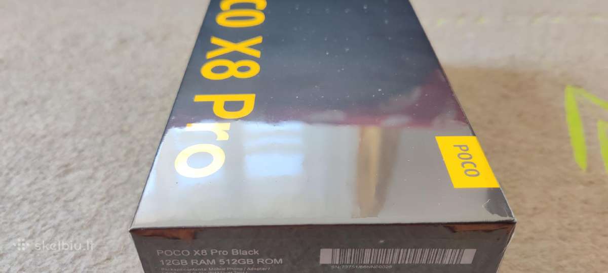 Xiaomi Poco X8 Pro & X8 Pro Max 12/512 GB - nuotraukos Nr. 37