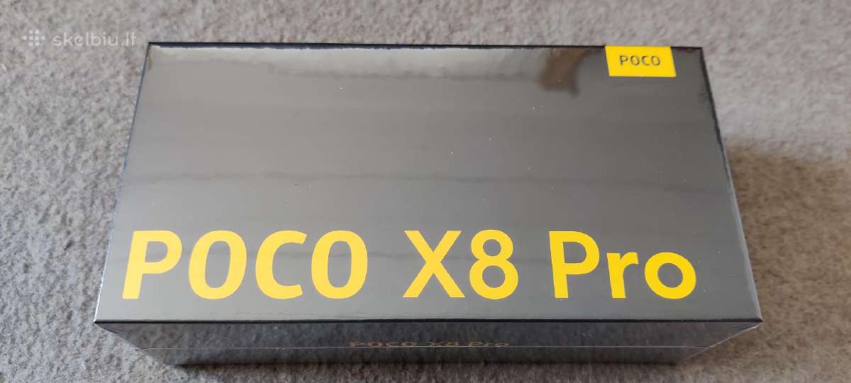 Xiaomi Poco X8 Pro Max 12 GB RAM 256 GB Rom - nuotraukos Nr. 32