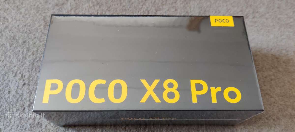 Xiaomi Poco X8 Pro & X8 Pro Max 12/512 GB - nuotraukos Nr. 32