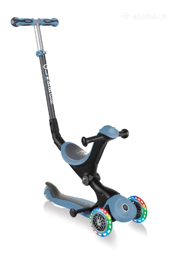 Paspirtukas globber go up deluxe lights, mėlynas - nuotraukos Nr. 2