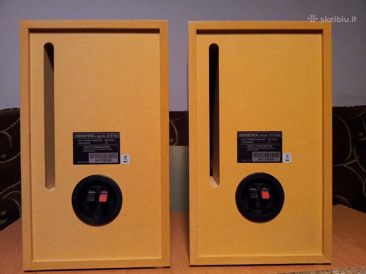 Lentyninės Kolonėlės Onkyo D-s7gx - nuotraukos Nr. 3