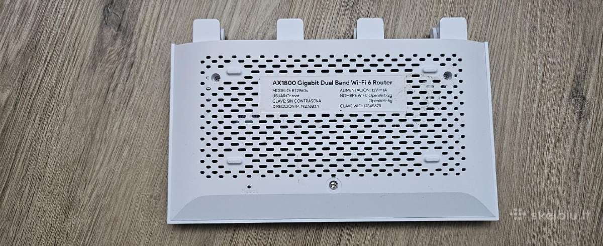 Edup Openwrt Router W ifi 6 Mash Router Ax1800 2.4 - nuotraukos Nr. 2