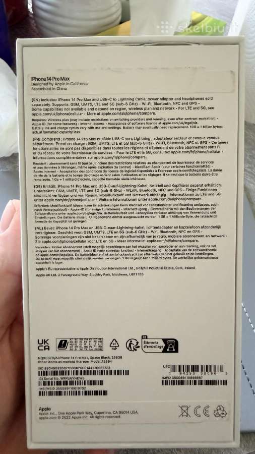 iPhone 14 pro max 256gb - nuotraukos Nr. 12