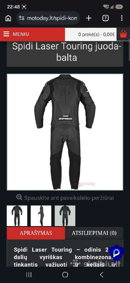 Spidi odinis dviejų dalių kombinezonas - nuotraukos Nr. 6
