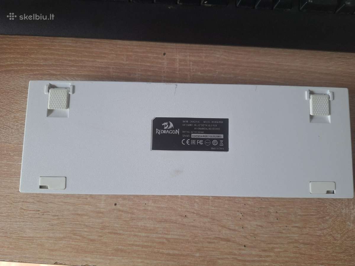 Redragon K530w-rgb 60% klaviatūra - nuotraukos Nr. 2