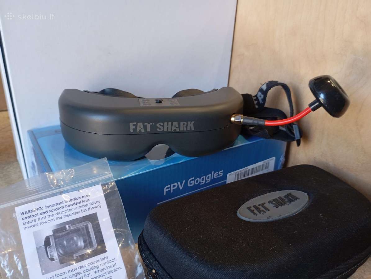 Fatshark Predator V2 fpv akiniai - nuotraukos Nr. 2