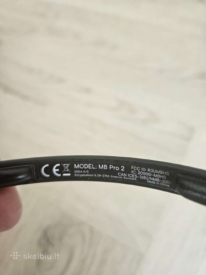 Naujos Sennheiser MB Pro 2 ausinės - nuotraukos Nr. 3