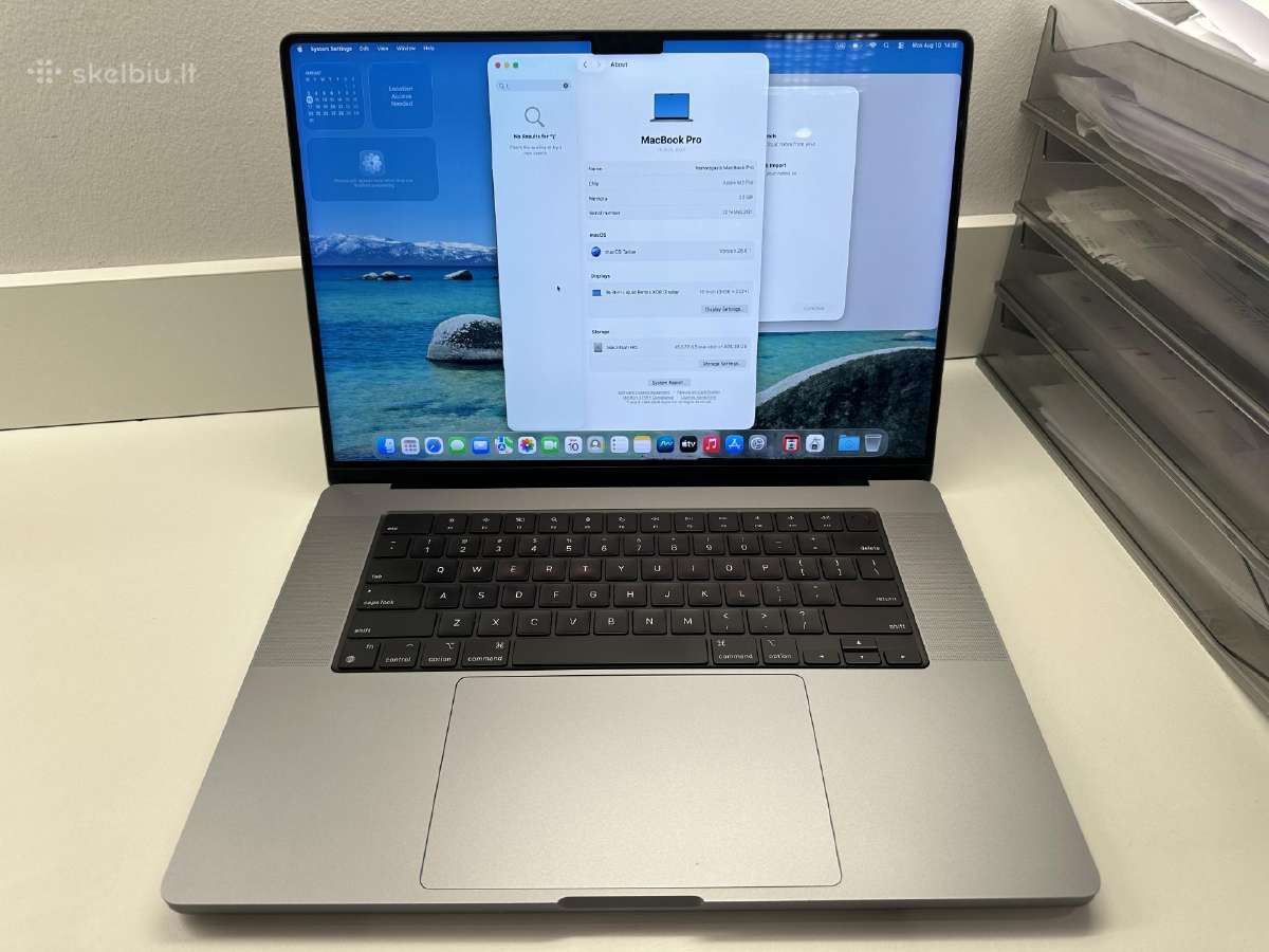 Apple MacBook Pro 16" M2 Pro / 32gb / 512gb / 2023 - nuotraukos Nr. 2