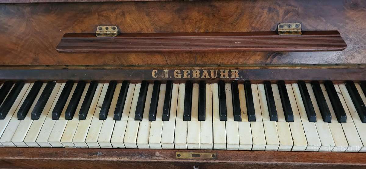 Antikvarinis pianinas - nuotraukos Nr. 8
