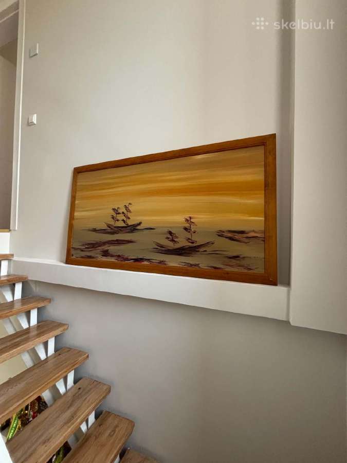 Dideli vintažiniai paveikslai 130x70 cm – po 50 € - nuotraukos Nr. 3
