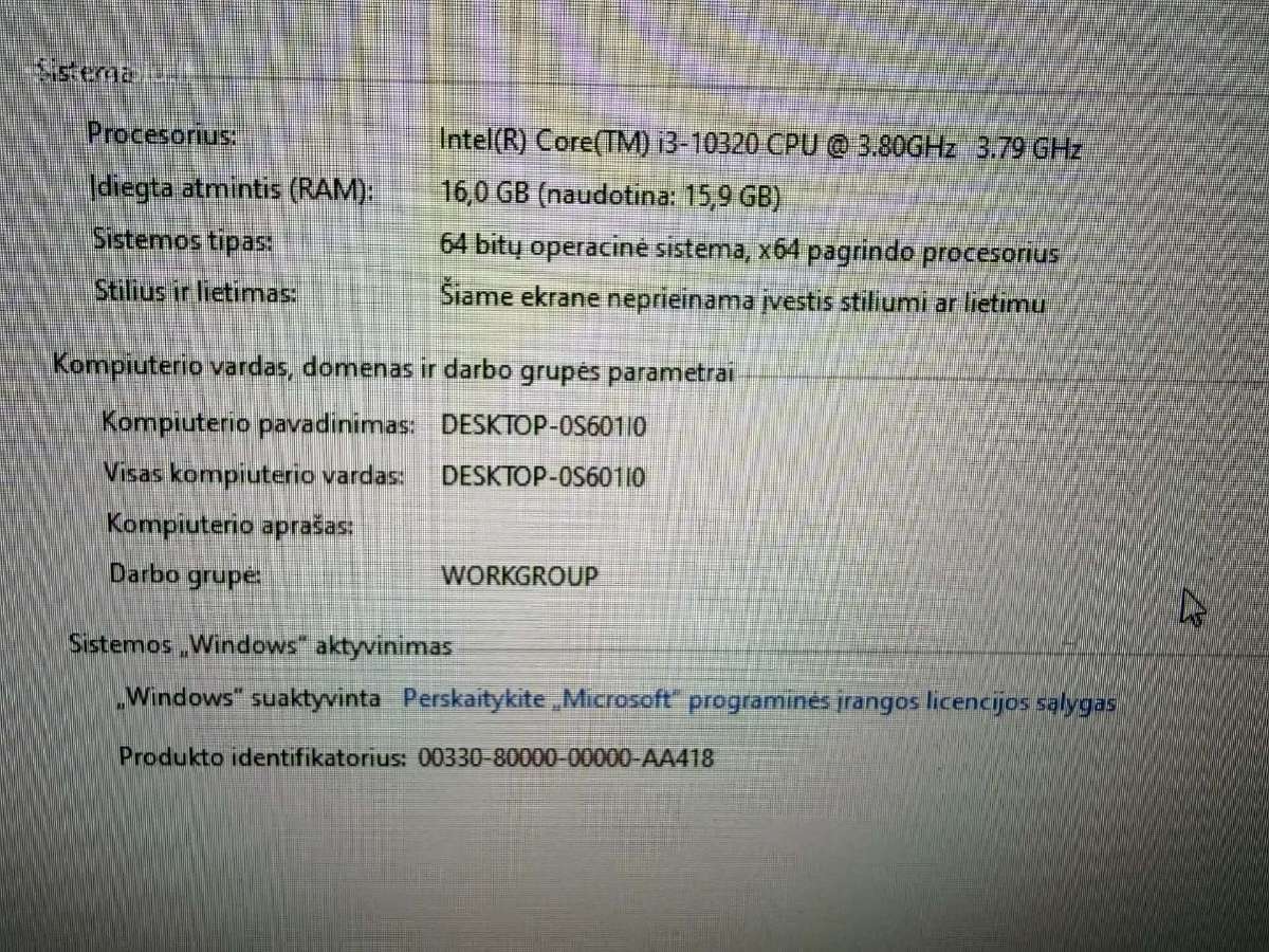 Parduodu kompiūterį su dell monitoriumi. - nuotraukos Nr. 2