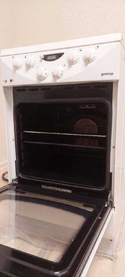 Naudota Gorenje viryklė su orkaite Ec576w - nuotraukos Nr. 3