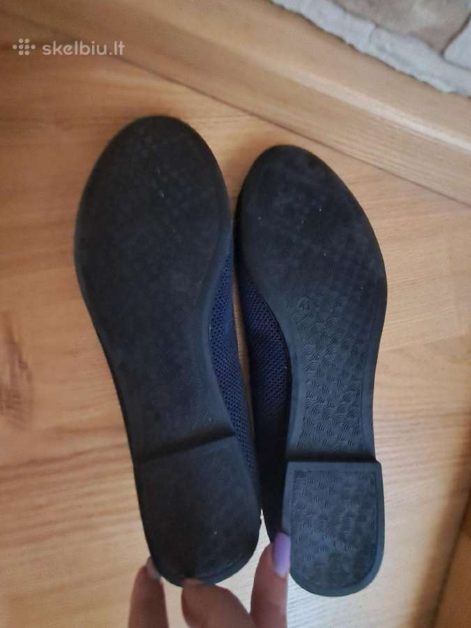 Nauji 41d mėlyni bateliai - nuotraukos Nr. 3