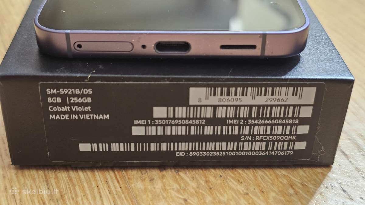 Samsung S24 256gb 8gb RAM - nuotraukos Nr. 5