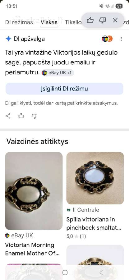 Antikvarinės sagės - nuotraukos Nr. 7