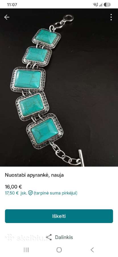Nauja graži apyrankė - nuotraukos Nr. 3