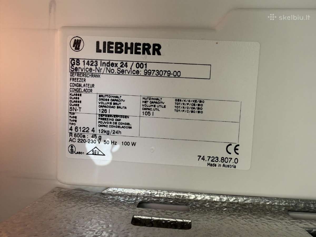 Veikiantis Liebherr Gs1423 - nuotraukos Nr. 3