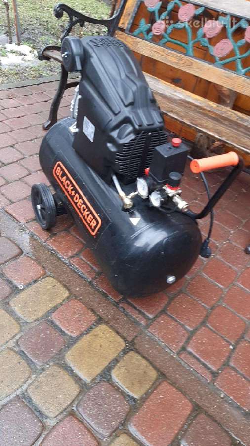 Oro kompresorius Black & Decker 50 litru - nuotraukos Nr. 2