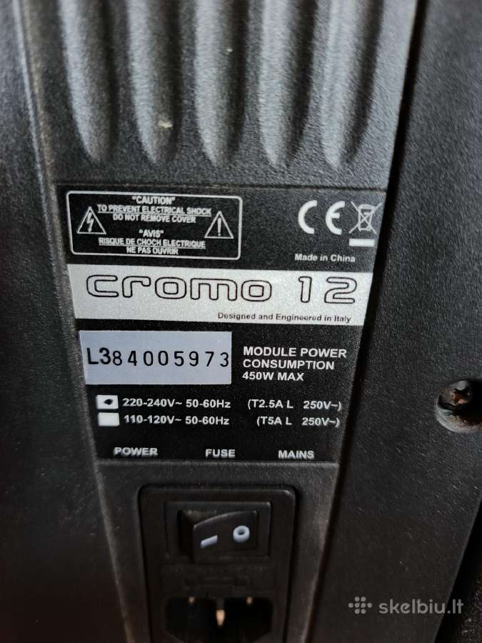 Aktyvi garso kolonėlė Db technologies cromo 12 - nuotraukos Nr. 4
