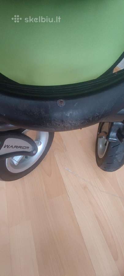 Vežimėlis Tako 3in1 žalios spalvos. - nuotraukos Nr. 7