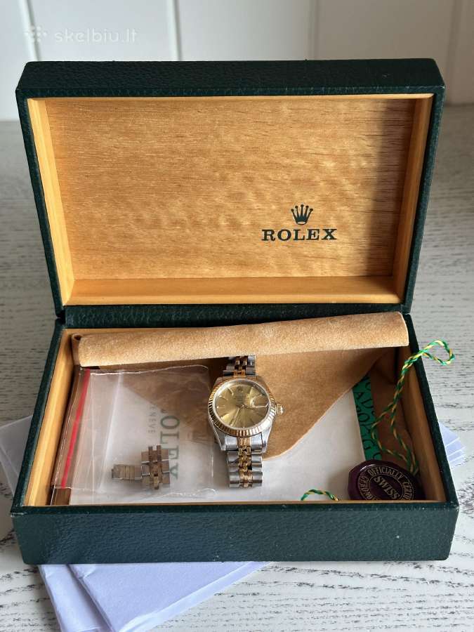 Rolex Lady Datejust 26mm Ref. 69173 Full Set 1985m - nuotraukos Nr. 2