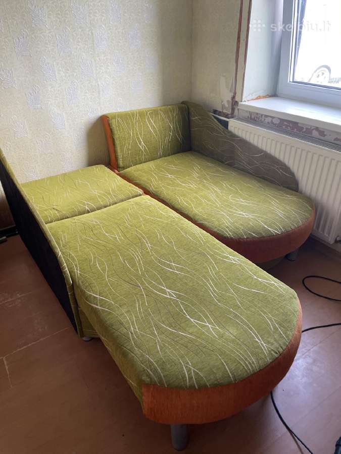 Dvi viengulės išskleidžiamos lovos - nuotraukos Nr. 7