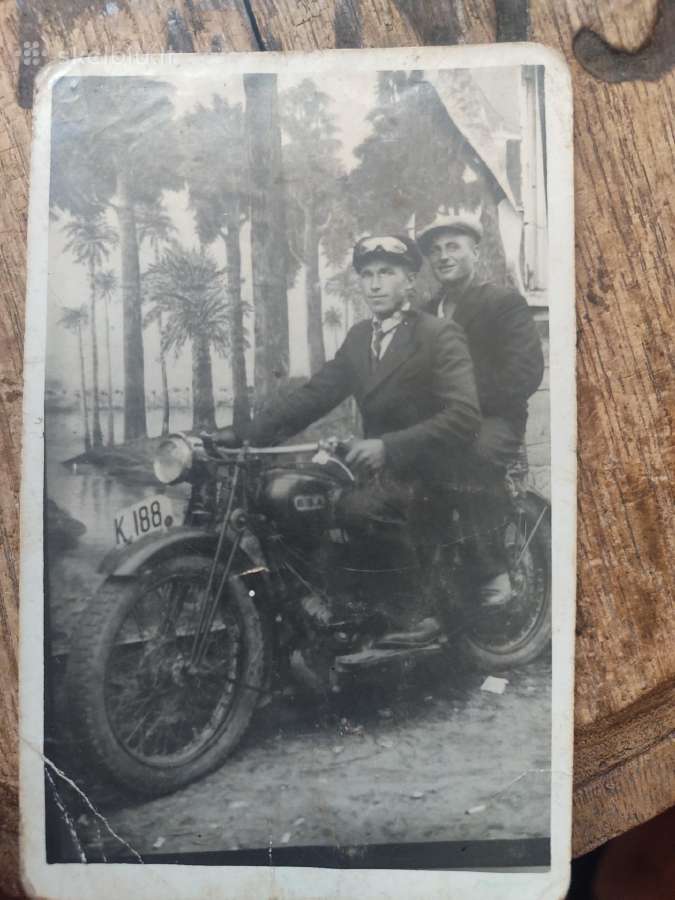 Tarpukario nuotraukos motociklai - nuotraukos Nr. 10