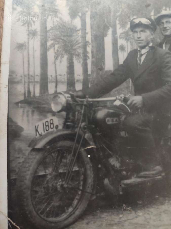 Tarpukario nuotraukos motociklai - nuotraukos Nr. 11