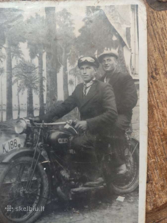 Tarpukario nuotraukos motociklai - nuotraukos Nr. 12