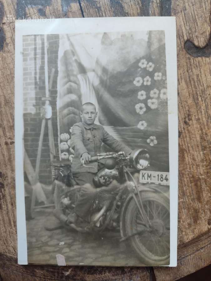Tarpukario nuotraukos motociklai - nuotraukos Nr. 14