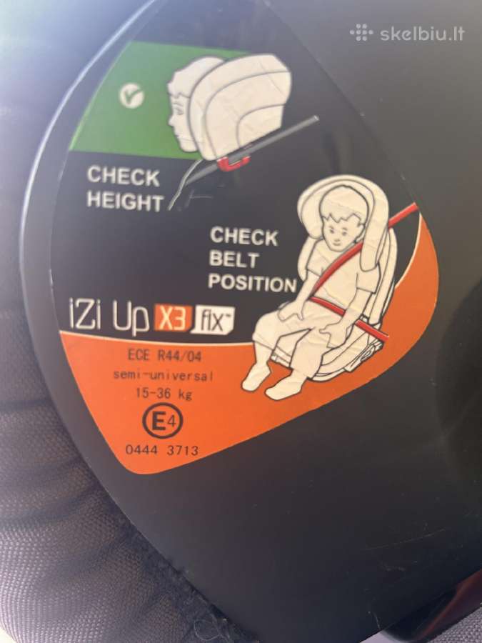 Be Safe isofix kėdutė 15-36 - nuotraukos Nr. 3