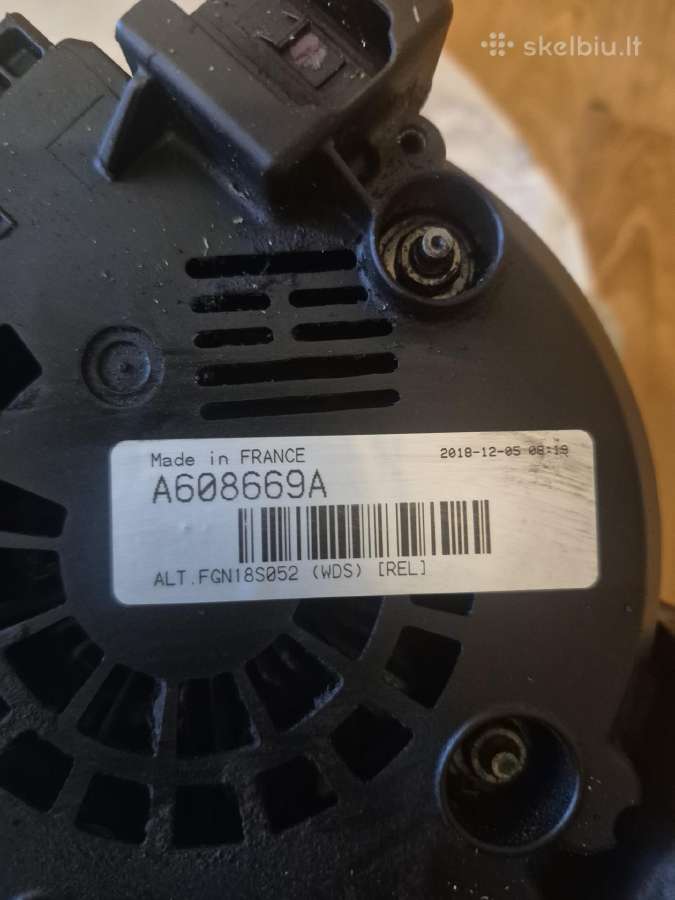 Originalus Bmw Bosch 180a generatorius - nuotraukos Nr. 4