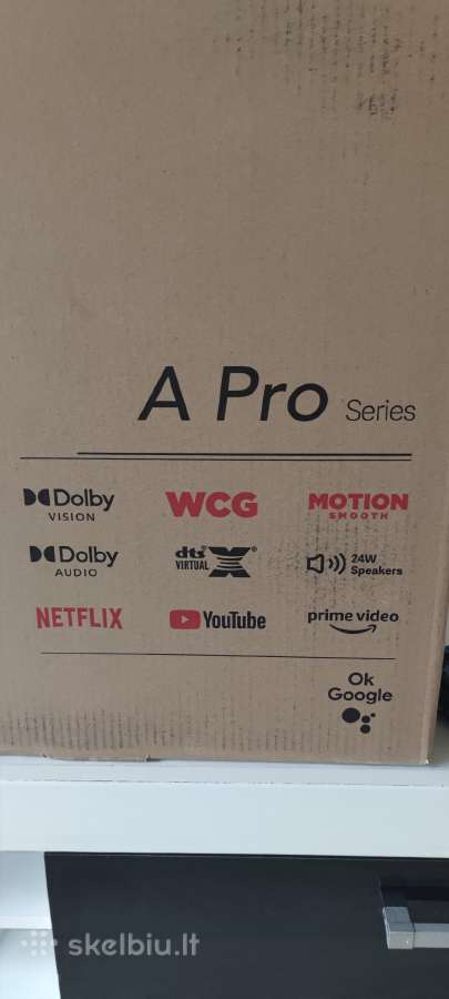 Xiaomi Smart TV A Pro 4k Ultra HD 43 Hdr - nuotraukos Nr. 2