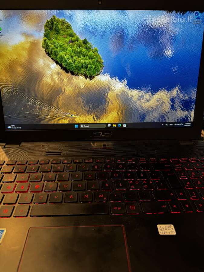 Asus Rog 15.6fhd Ips intel i7 Gtx950 Ram12gb - nuotraukos Nr. 2
