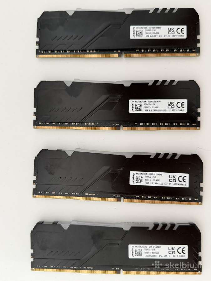 Kingston Fury Rgb 3733mhz 32gb - 64gb - nuotraukos Nr. 4