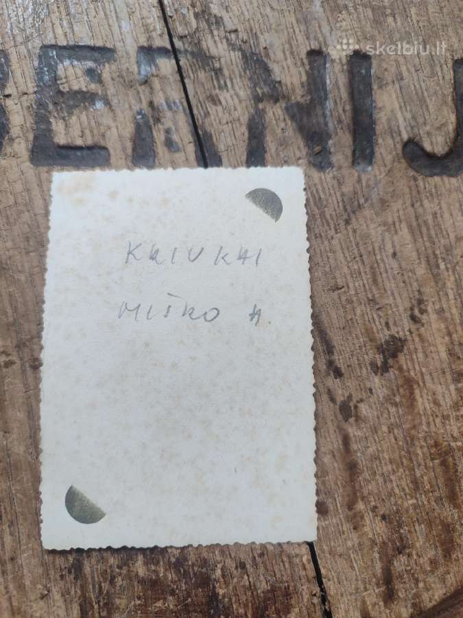Tarpukario nuotraukos miškininkai - nuotraukos Nr. 15