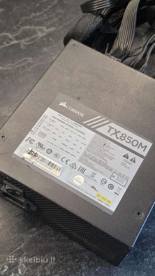 Rog B460-m, corsair psu, i3-10100f - nuotraukos Nr. 3