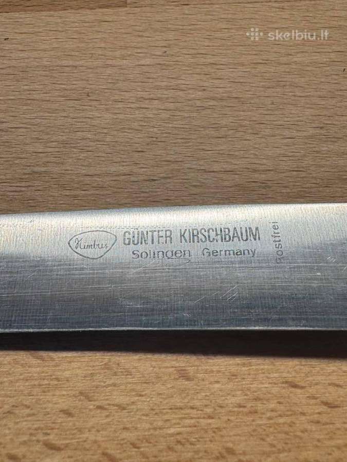Vintažinis F. Dick Profi peilių lagaminas gastro - nuotraukos Nr. 9