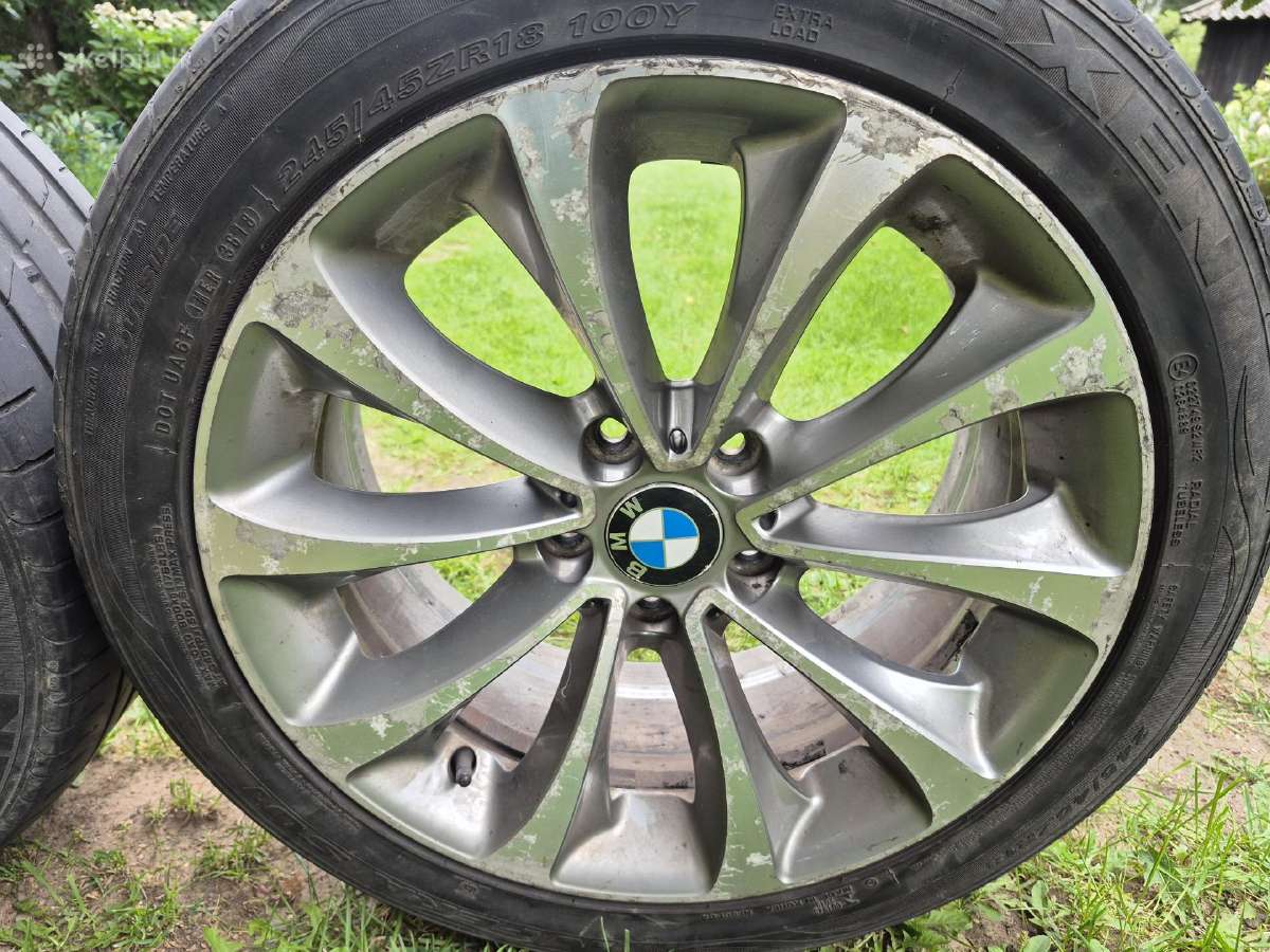 Originalūs Bmw R18 ratlankiai + 4 dygliuotos - nuotraukos Nr. 3
