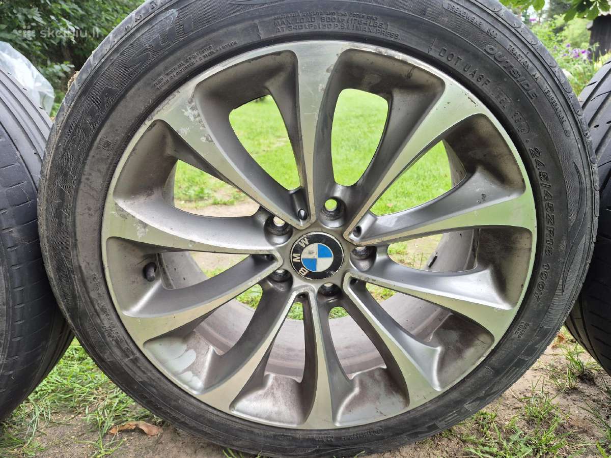 Originalūs Bmw R18 ratlankiai + 4 dygliuotos - nuotraukos Nr. 5