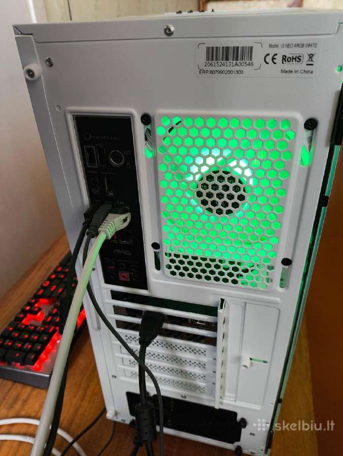 Ryzen 9 3900x Rtx 4060 Ti 8gb 32gb Dd - nuotraukos Nr. 4