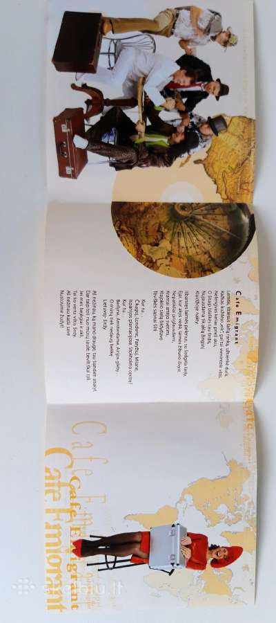 CD Cafe Emigrant Lt Diskas naujas,neklausytas. - nuotraukos Nr. 7