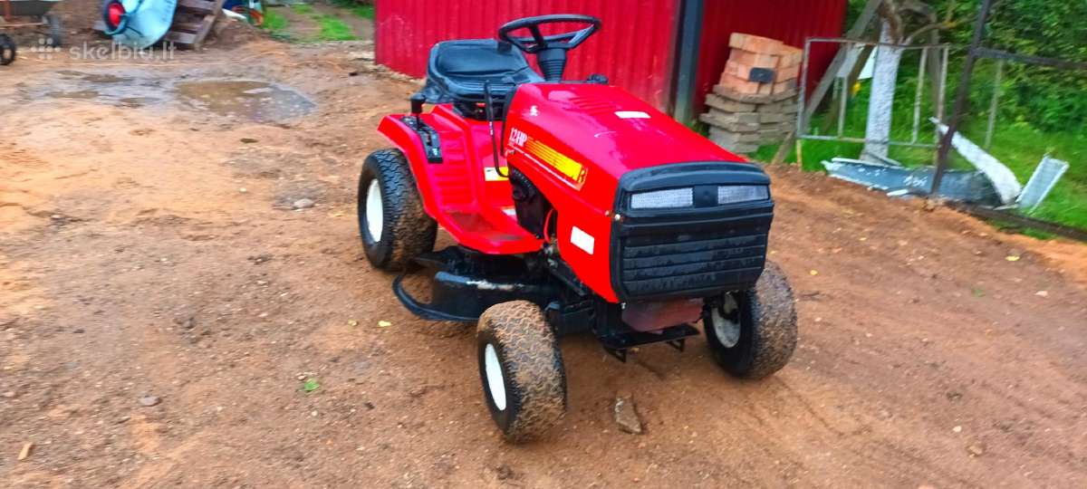 Traktoriukas zoliapjove paprasta veikianti - nuotraukos Nr. 11