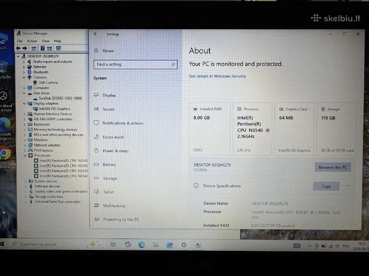 Asus R515 - nuotraukos Nr. 4